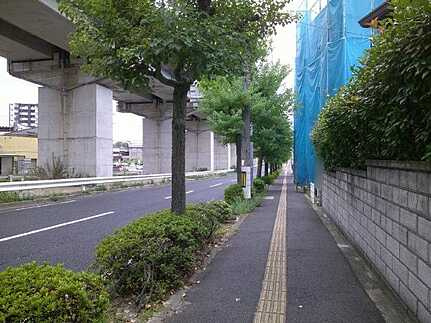 安芸郡府中町浜田本町の前面道路含む現地写真