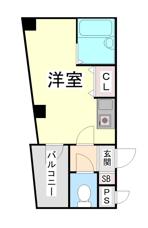 キャッスルアート御影の間取り