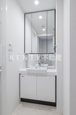 【洗面所】 | ＡＩＦＬＡＴ馬込 | コンパクトで使いやすい洗面所