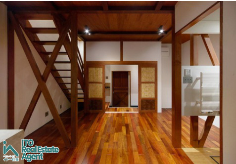 岡崎西福ノ川町 中古建の洋室