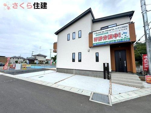 いろどりアイタウン小山市粟宮22-P1　５号棟の駐車場|カースペース２～３台可能です！！