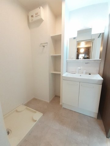 ロータスの洗面所|コンパクトで使いやすい洗面所