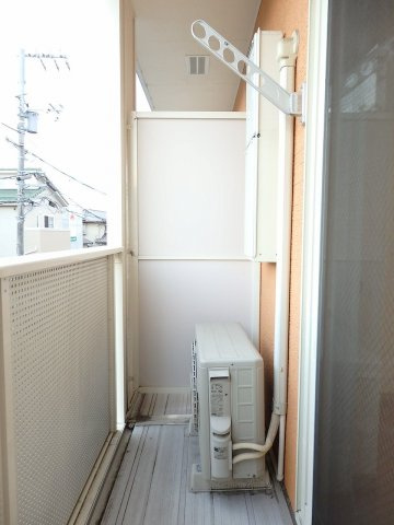 サンセール東野のバルコニー|広々としたバルコニーです