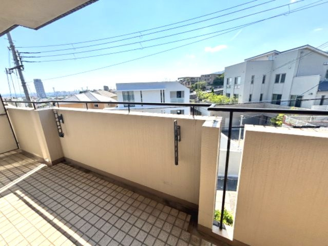 シュネルパークレジデンス　のバルコニー