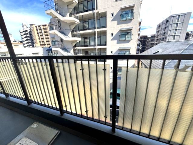 ラメゾンアンフォレットのバルコニー