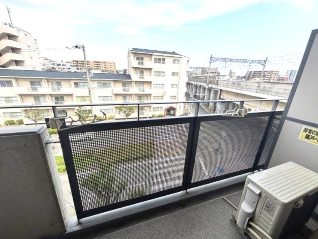 ロマネスク御影のバルコニー