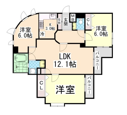 ハウス４７の間取り