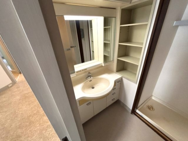 ハウス47の洗面所