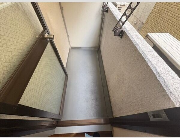 シャトレ六甲のバルコニー