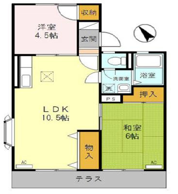 【間取り】 | グリーンハイツ
