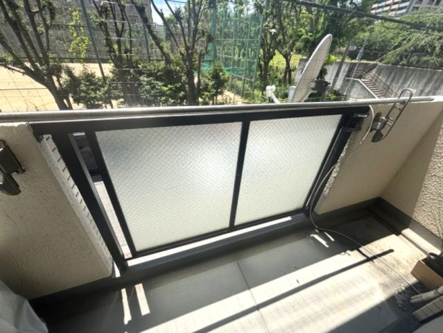 SIハイツ岩屋Ⅱのバルコニー