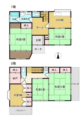 【間取り】 | 熱海市下多賀　戸建