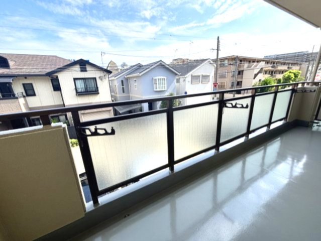 ハイツ仏天垣　のバルコニー