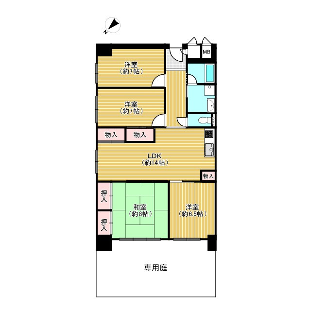【価格改定】桂川ハイツ4号棟