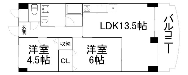 【間取り】 | アルプス西梅田