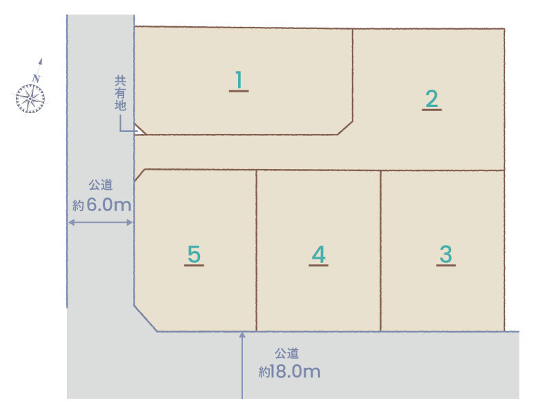 堀口町全5区画