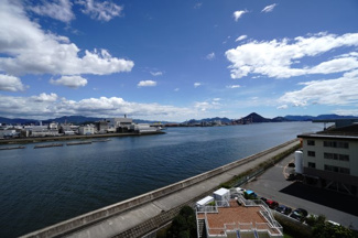 【展望】 | 【上質リノベ】ファミール江波公園リバーサイド弐番館 | 現地（2025年9月5日13：00頃）撮影