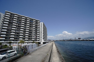 【外観】 | 【上質リノベ】ファミール江波公園リバーサイド弐番館 | 現地（2025年9月5日13：00頃）撮影