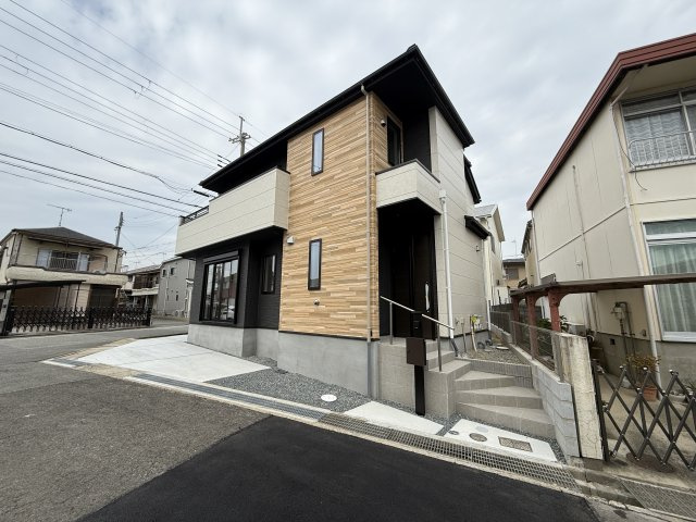 西区玉津町高津橋新築の前面道路含む現地写真