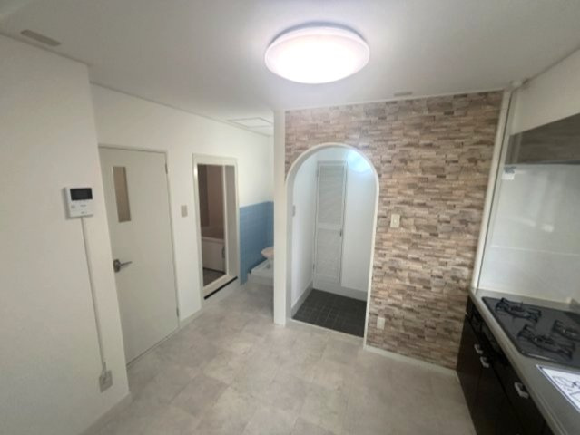 篠原南マンションのエントランス