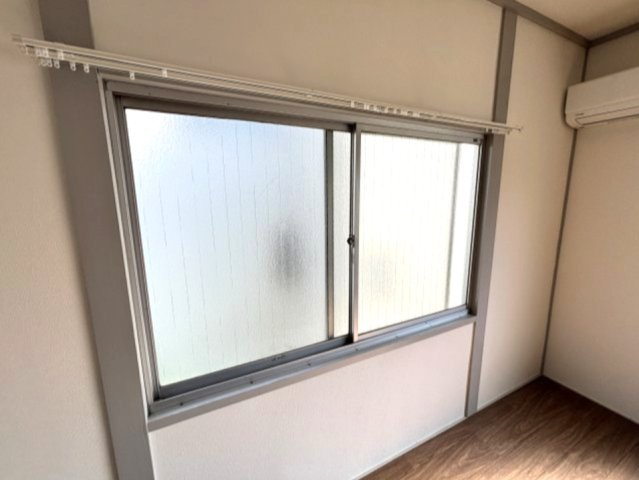 ハイツ八坂のバルコニー