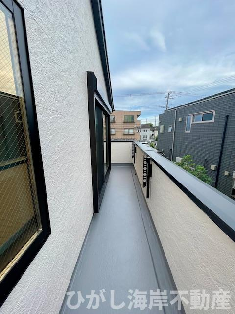 茅ヶ崎市茅ヶ崎　新築戸建のバルコニー|バルコニー