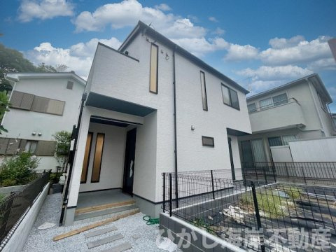 茅ヶ崎市茅ヶ崎　新築戸建の外観|現地外観