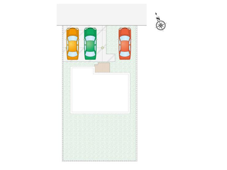 足利市大橋町2丁目　新築戸建2の区画図