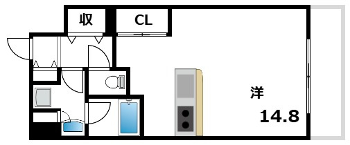 芦屋プレシャスコートの間取り