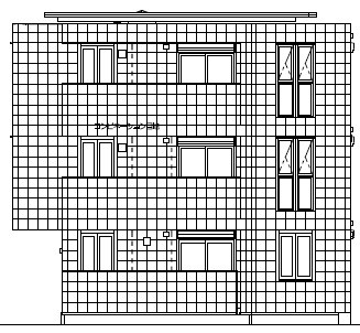 グランプラザ中延の外観パース