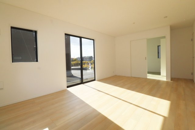 郡山市田村町金屋字上川原　　　１号棟　　　永盛小学校、小原田中学区の和室