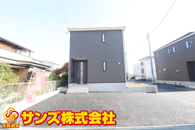 郡山市田村町金屋字上川原　　　１号棟　　　永盛小学校、小原田中学区の外観|西側前面道路