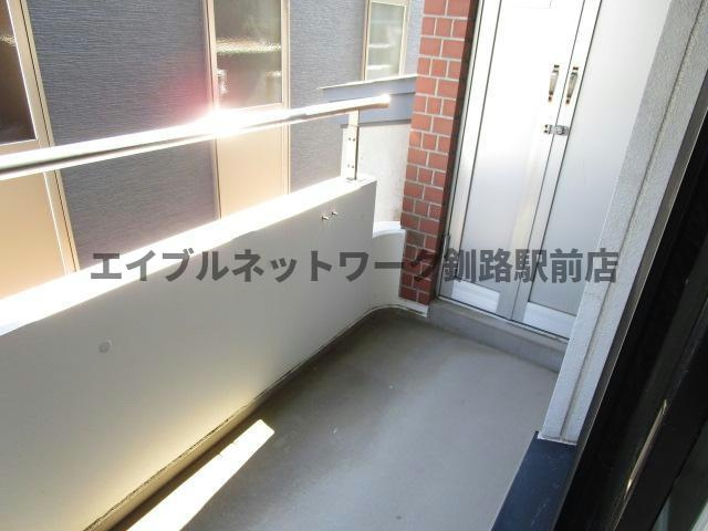 栄ハイツのバルコニー