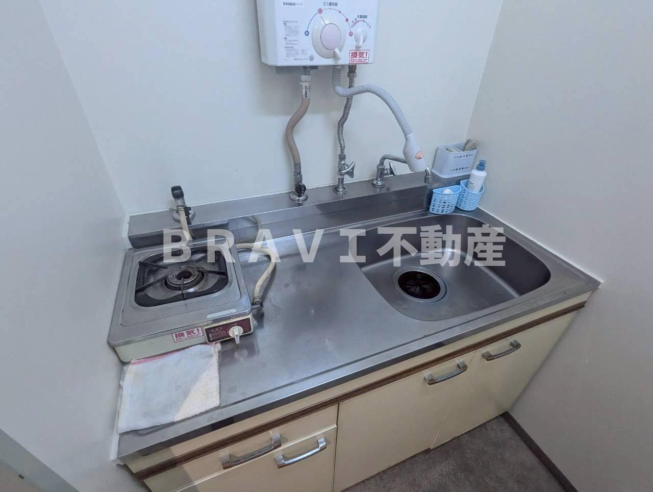 ピジョンビルのキッチン