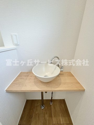 【独立洗面台】 | 藤枝市下藪田 新築一戸建て 1号棟 | 2Fにも洗面台があります