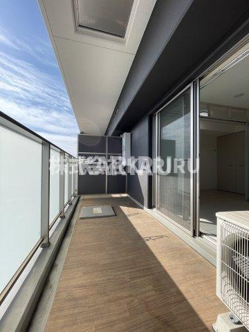 ヴィラ・セレーノ玉造本町のバルコニー