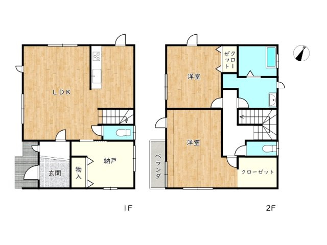 【間取り】 | 姫路市苫編／中古戸建