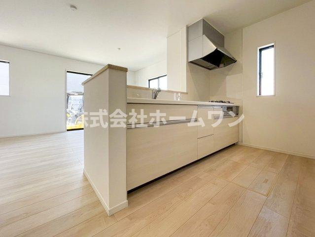 武蔵村山市中原　新築戸建のキッチン|使いやすいキッチンです