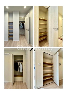 【収納】 | セザール本所吾妻橋 | 居室にはクローゼットを完備し、自由度の高い家具の配置が叶うシンプルな空間です。お子様の成長と必要になる子供部屋を与えるにはぴったりの間取りですね。