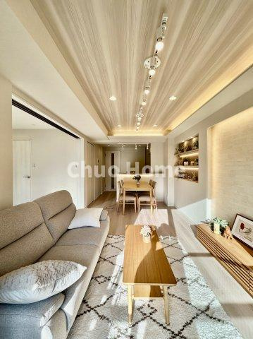 セザール本所吾妻橋のキッチン|視界に広がりを生むオープンなキッチン。料理や片付けをしながら、家族との会話を楽しんだり、リビングで遊ぶ子どもを見守れます。ご見学時には家具の配置などもイメージしながらぜひご覧になって見て下さい。