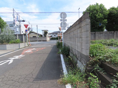 【前面道路含む現地写真】 | 坂戸市清水町売地