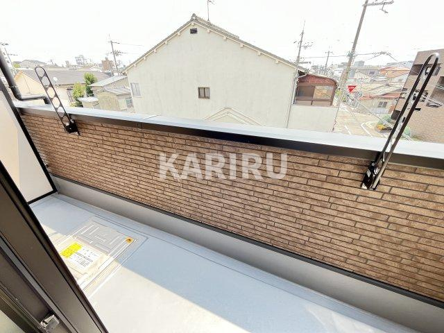 ノースキャッスルのバルコニー