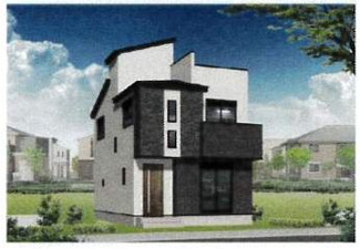 【外観】 | 大和市上草柳6丁目  3号棟 第2 | イメージパース（完成時に現況と異なる場合は現況優先となります）