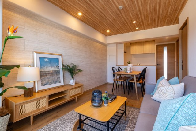 サングレール・フェニングの居間・リビング