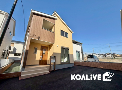 【外観】 | 前橋市富士見町時沢　新築住宅　 | 現地ご案内ツアー開催中！早朝やお仕事帰りのご見学にもすぐ対応致します！見学ご予約はコアライブまでお気軽にお問い合わせ下さい！