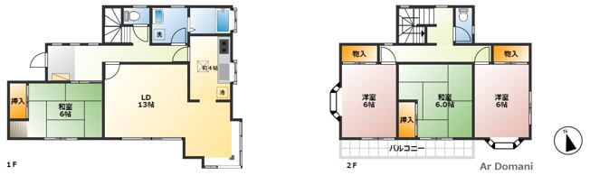 【間取り】 | 六実岩﨑戸建て