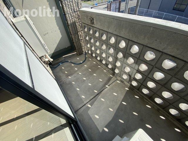 カーサミガタのバルコニー