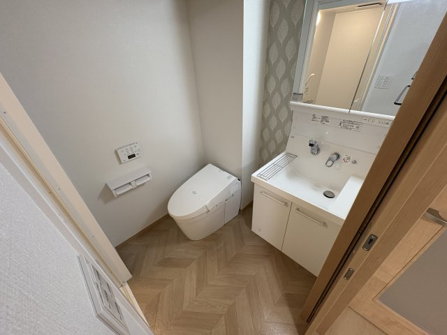 YSコートの洗面所