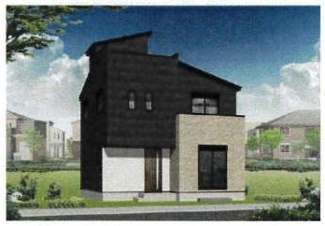 【外観】 | 大和市上草柳6丁目  4号棟 第2 | イメージパース（完成時に現況と異なる場合は現況優先となります）