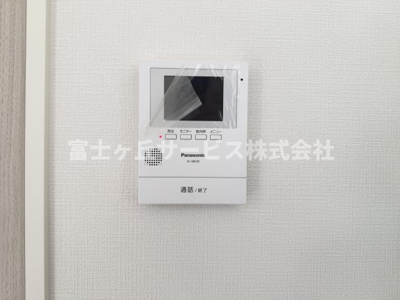 【セキュリティ】 | 静岡市清水区有東坂2丁目 新築一戸建て 1号棟 | 来客の際、顔が見えて安心です